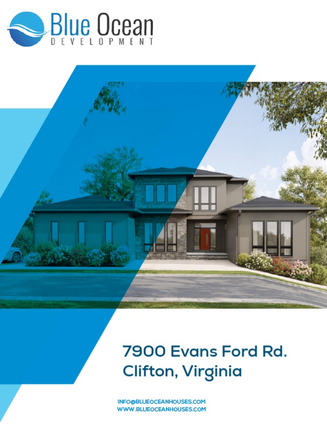 New luxury construction 7900 Evans Ford Rd Clifton, Virginia